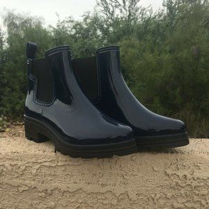Coboxy Women' Navy Rain Boots Size 38/L (7.5 US) - New